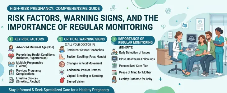 High-Risk Pregnancy: Risk Factors, Warning Signs, and the Importance of Regular Monitoring