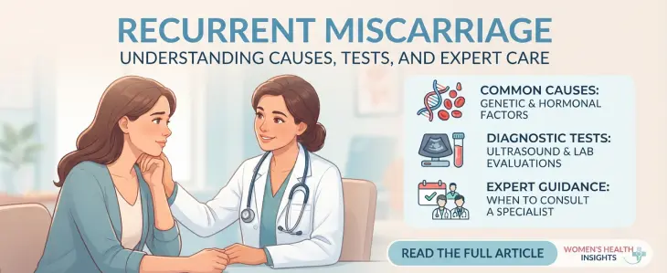 Recurrent Miscarriage: Common Causes, Tests, and When to Consult a Gynecologist & Obstetrician